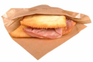 Pietro Palumbo - Polpette e crescentine - Bologna “Crescentina fritta con mortadella di Mora Romagnola”