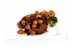 Massimiliano Poggi - Ristorante al Cambio - Bologna “Bacon di vitello con ceci”