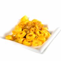 Demis Aleotti - Ristorante Bottega Aleotti - Crevalcore (BO) “Tortellini con ripieno di Mora Romagnola saltati con burro